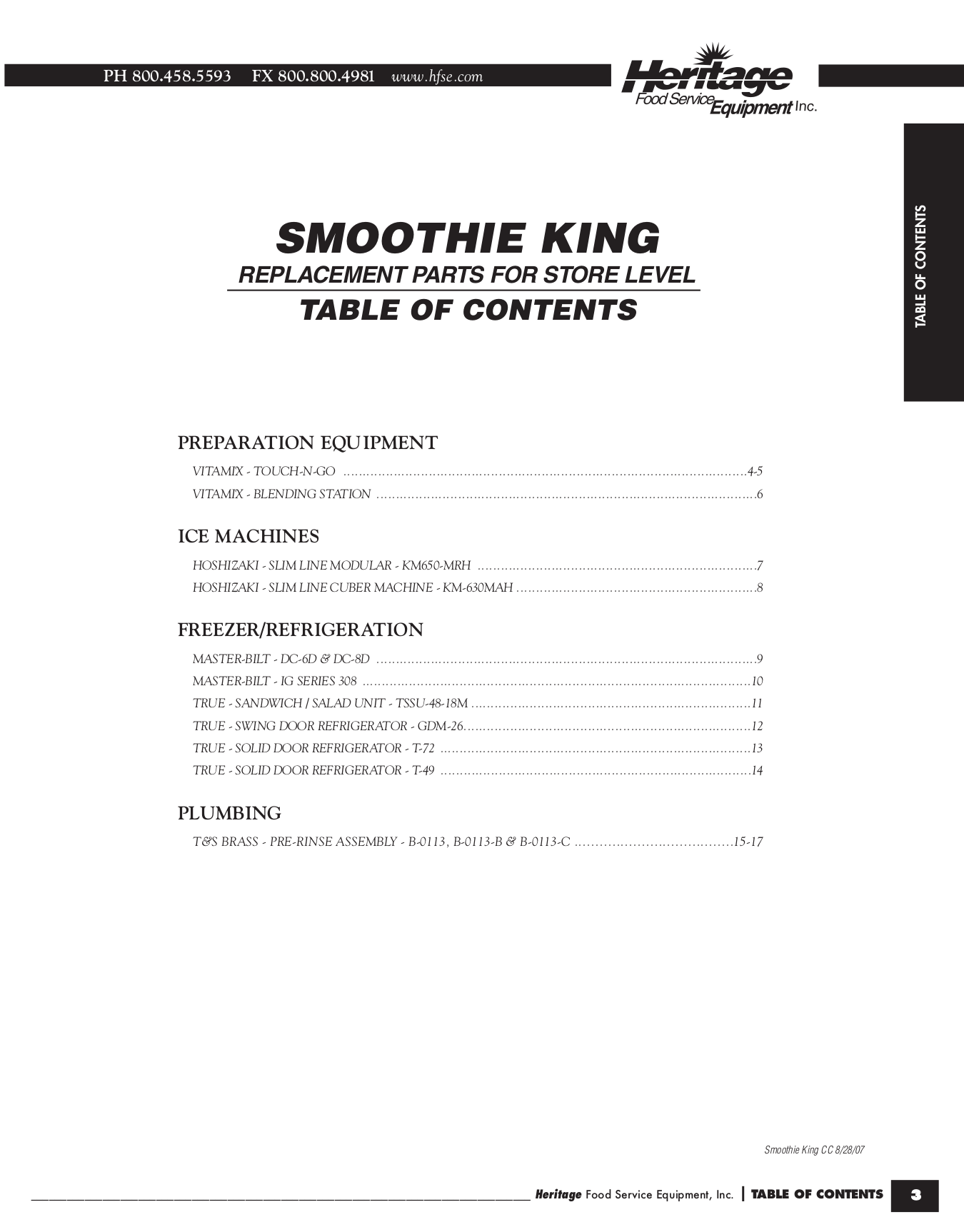 Download free pdf for True T-72 Refrigerator manual